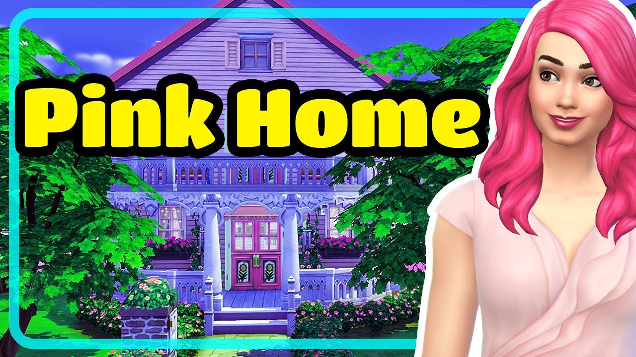 The Sims 4 Small Pink Family Home - Featured House Tour