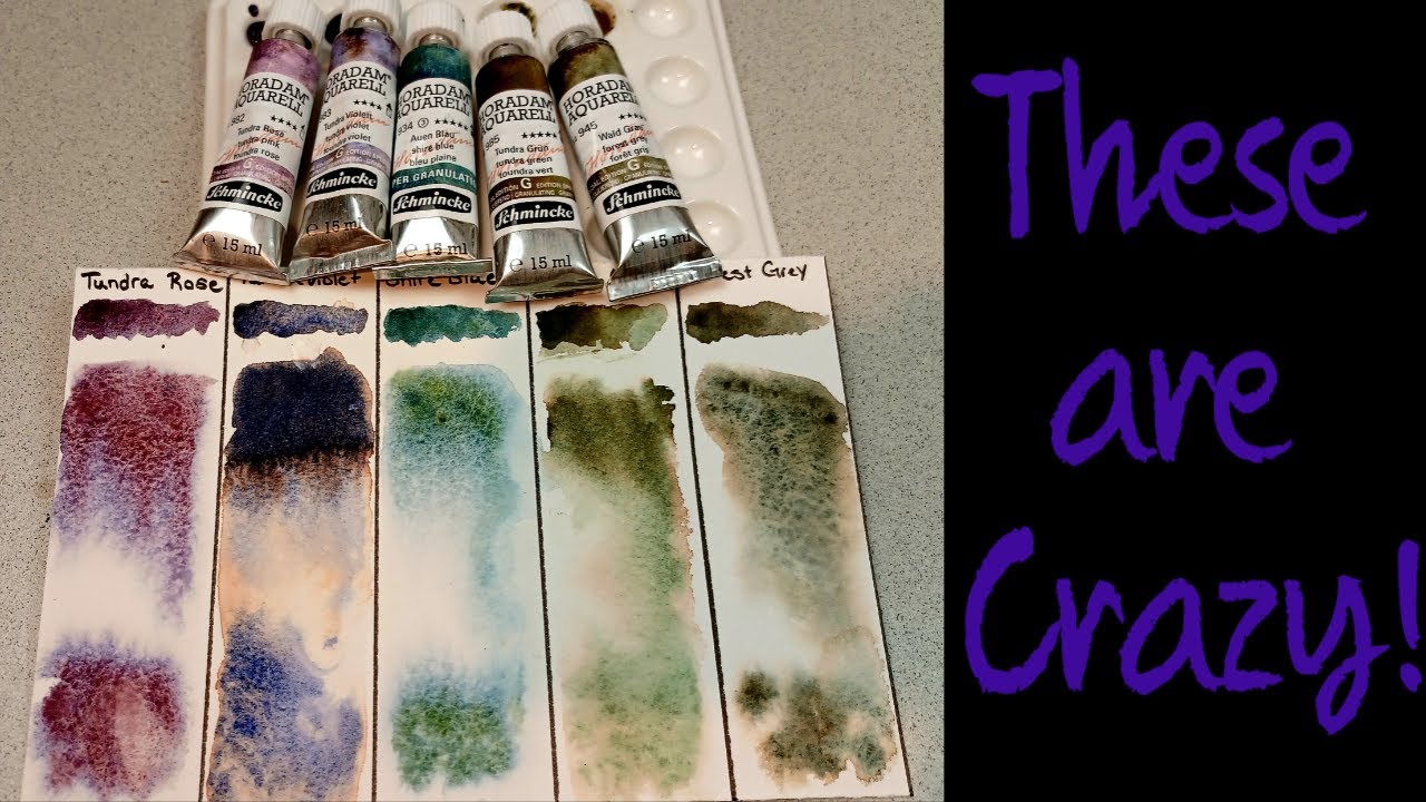 Супергранулирующая акварель Schmincke: в чем причина ажиотажа?