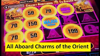 Super Big Win on the All Aboard Charms of the Orient!! Konami Game