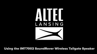 Using the IMT7002 SoundRover Wireless 