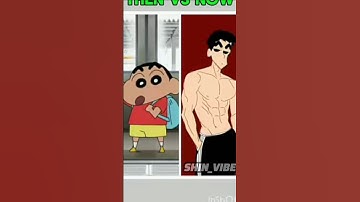 Shinchan Then vs Now Age Transformation 🤯😍 #shinchan #shortmusic #shorts