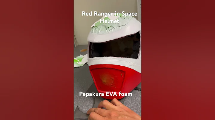 Red Ranger in Space Helmet