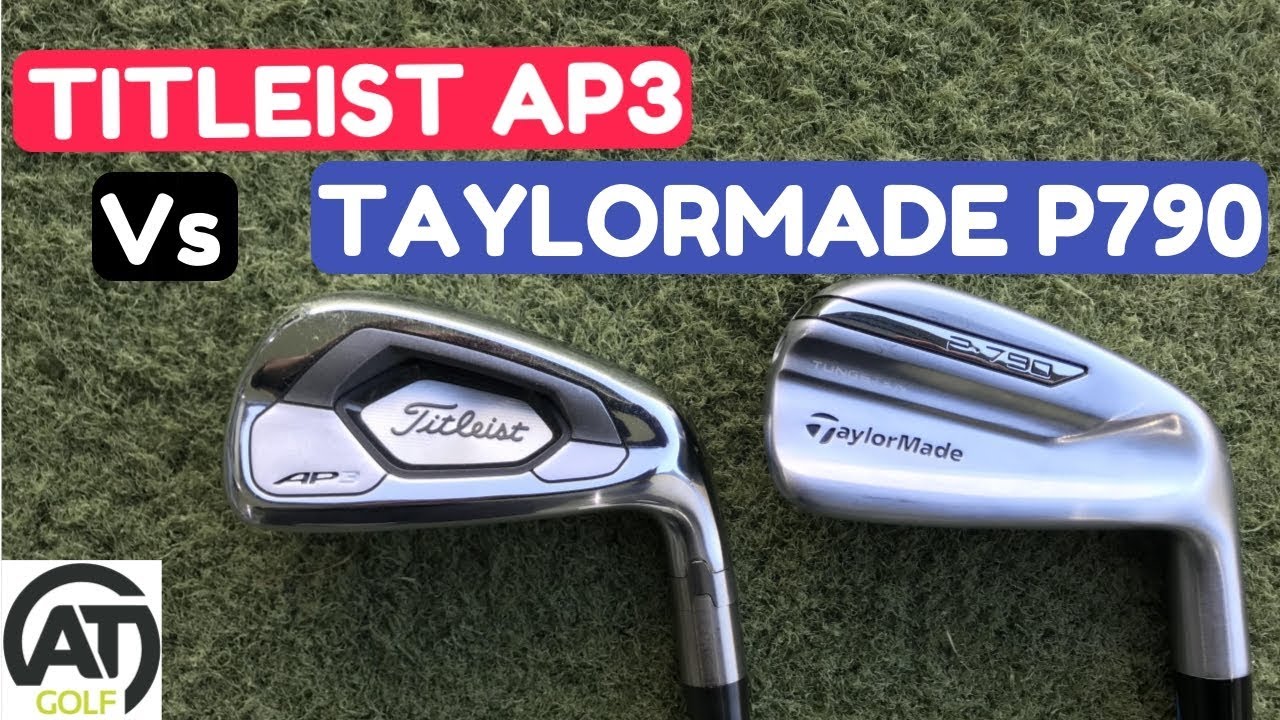 TITLEIST AP3 IRON v TAYLORMADE P790 IRON - YouTube