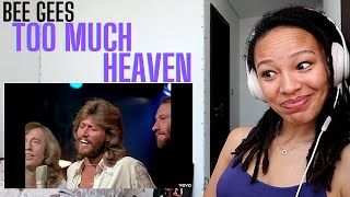 IDK if i've heard FALSETTOS like THIS before!! 😳 | Bee Gees - Too Much Heaven [REACTION!!]