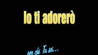 Video thumbnail of "Io ti adorerò (per chi Tu sei) eseguito da Stefania C."