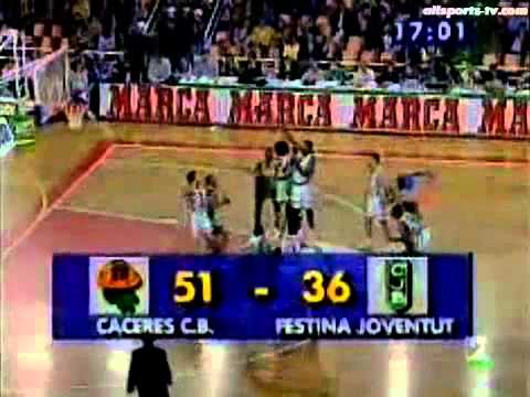 Copa del Rey 1997 Cáceres CB Festina Joventut 360p