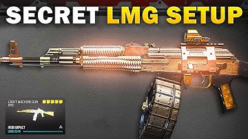 the *SECRET* NO RECOIL LMG META in MW3! (Best RPK Class Setup)