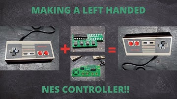 How to make a left handed NES controller!