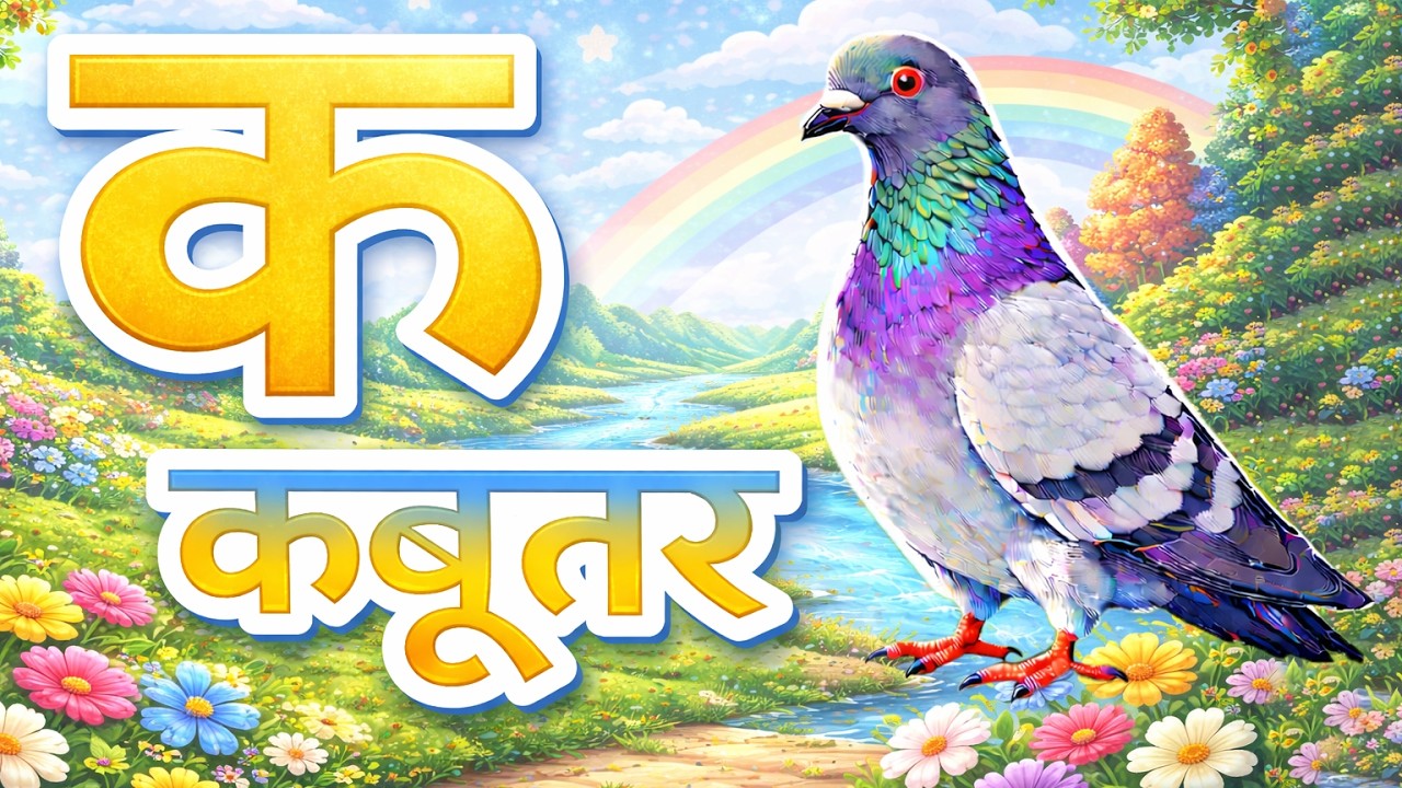 क से कबूतर | अ से अनार | a se anaar | k se kabutar | Every Parent Must Watch