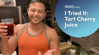 Can Tart Cherry Juice Improve Your Sleep? | I Tried It with Joey Skladany | Sleep.com by sleepdotcom 11,158 views 2 years ago 9 minutes, 23 seconds