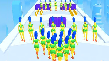 Girls Attack - Max Level Gameplay All Levels 16-30 (Android, iOS)