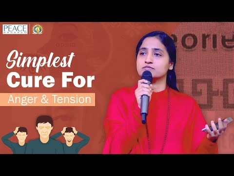 Simplest Cure for Anger & Tension | Sadhvi Dr. Nidhi Bharti Ji | PEACE Program | DJJS