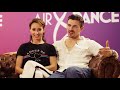 Marius Balan and Kristina Moshenskaya interview in AirDance Studio