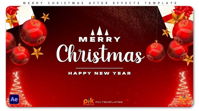 Merry Christmas & Happy New Year - After Effects Templates | Free Download | Pik Templates - YouTube merry-christmas-happy-new-year-after-effects-templates-free-download-pik-templates-youtube