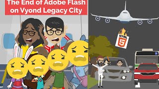 The End of Adobe Flash and Vyond Legacy City / Full Movie (MOST VIEWED VIDEO)