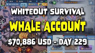 WOS Whale Account - $70,886 USD - Day 229 - Myriad Bazaar screenshot 3