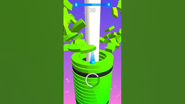 AMAZING STACKBALL CRUSH 3D 🔥 level 8 #stackball #shorts