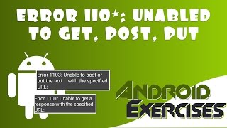 “Error 1101, 1103 y 1104: Unable to” - Solution | App inventor 2