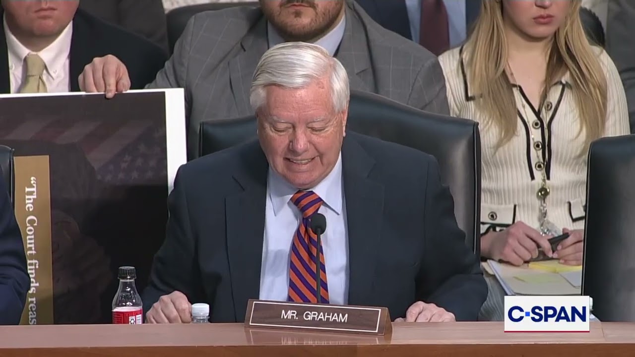 Sen. Lindsey Graham (R-SC) Heated Statement Over Arctic Frost Probe