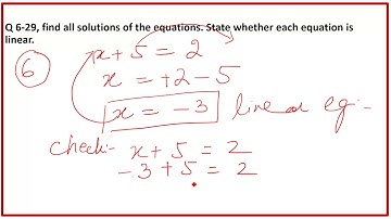 Applied Finite Math 1010: Chapter 1 : Excecise 1.1 Q (6&7): English