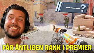 COUNTER STRIKE 2 - JAG FÅR ÄNTLIGEN MIN RANK I PREMIER
