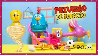 Galinha Pintadinha - Historinha - Previsão De Furacão
