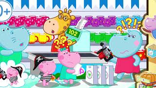 Hippo Supermarket Shopping Games For Kids Teaser-3 15 18Х9