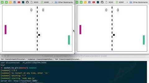 NodeJS Socket.IO Online Game Making -7-