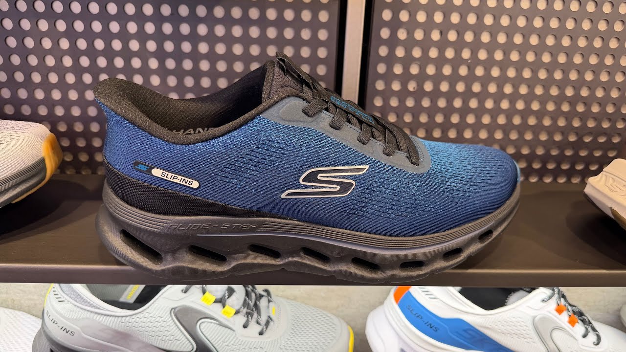 まるもりさま Skechers GO Walk Glide Step 2.0 - Maser (Navy/ Black) - Style Code