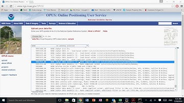 Uploading data into OPUS (4)