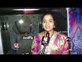 Ice Ganapathi Idol Made With 2000 kg Of Ice | Jadcherla | V6 News