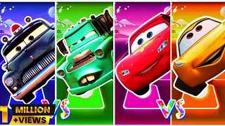 Lighting McQueen eater 🆚 McQueen Cars - Tiles Hop EDM Rush 🎶🎧 screenshot 2