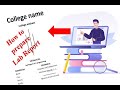 How to prepare lab report/ learn to prepare any report