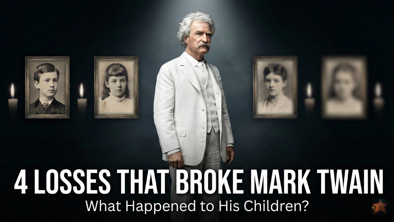 Whatever Happened to Mark Twain’s 4 Children ? The Tragedy Behind the Laughter