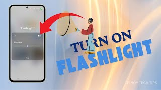 How To Turn On The Flashlight On Samsung Galaxy A55 screenshot 2