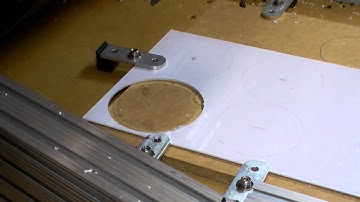 Homemade DIY CNC Mill - Cutting Plastic Parts For Dad - Neo7CNC.com