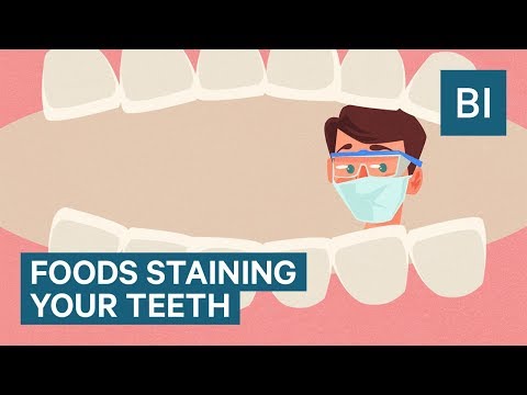Video: Foods That Make Teeth Turn Yellow