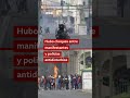 Fuertes choques en protestas contra el gobierno en Bolivia