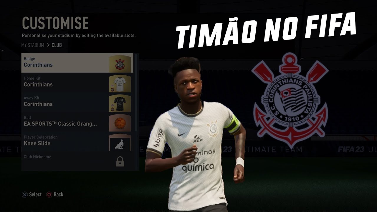 Como criar o Corinthians no FIFA 22 🦅⚽#corinthians #timao #sccp