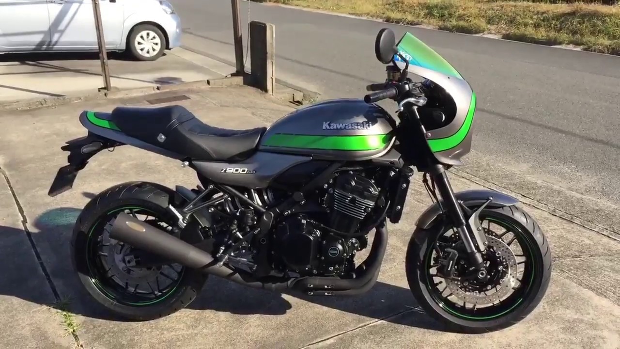 Z900RSカフェ cafe ゼログラビティ スクリーン バイザー ダブルバブル