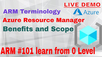 Azure Resource Manager Terminology benefits and scope Explained with DEMO