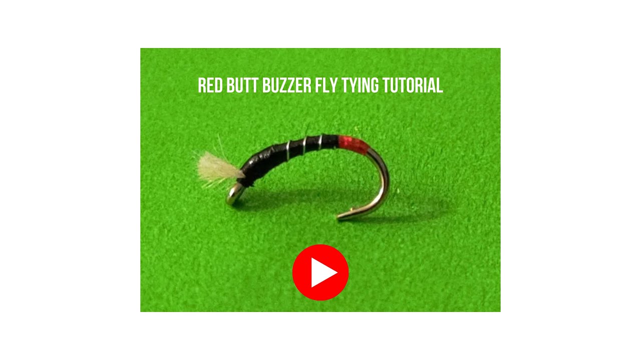 Red Butt Buzzer — руководство по вязанию мушек