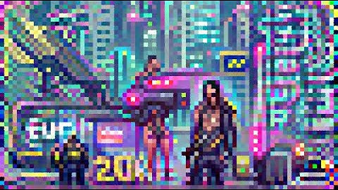 cyberpunk 2077. #pixelart