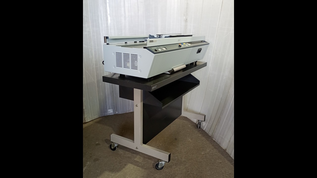 中古]ホリゾン 無線綴じ機 BQ-27Ⅱ(511102) 動作確認動画 - YouTube