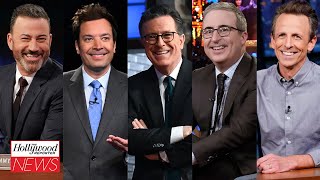 Late-Night Talk Shows Set Their Return Dates After Writers Strike Resolved | THR News