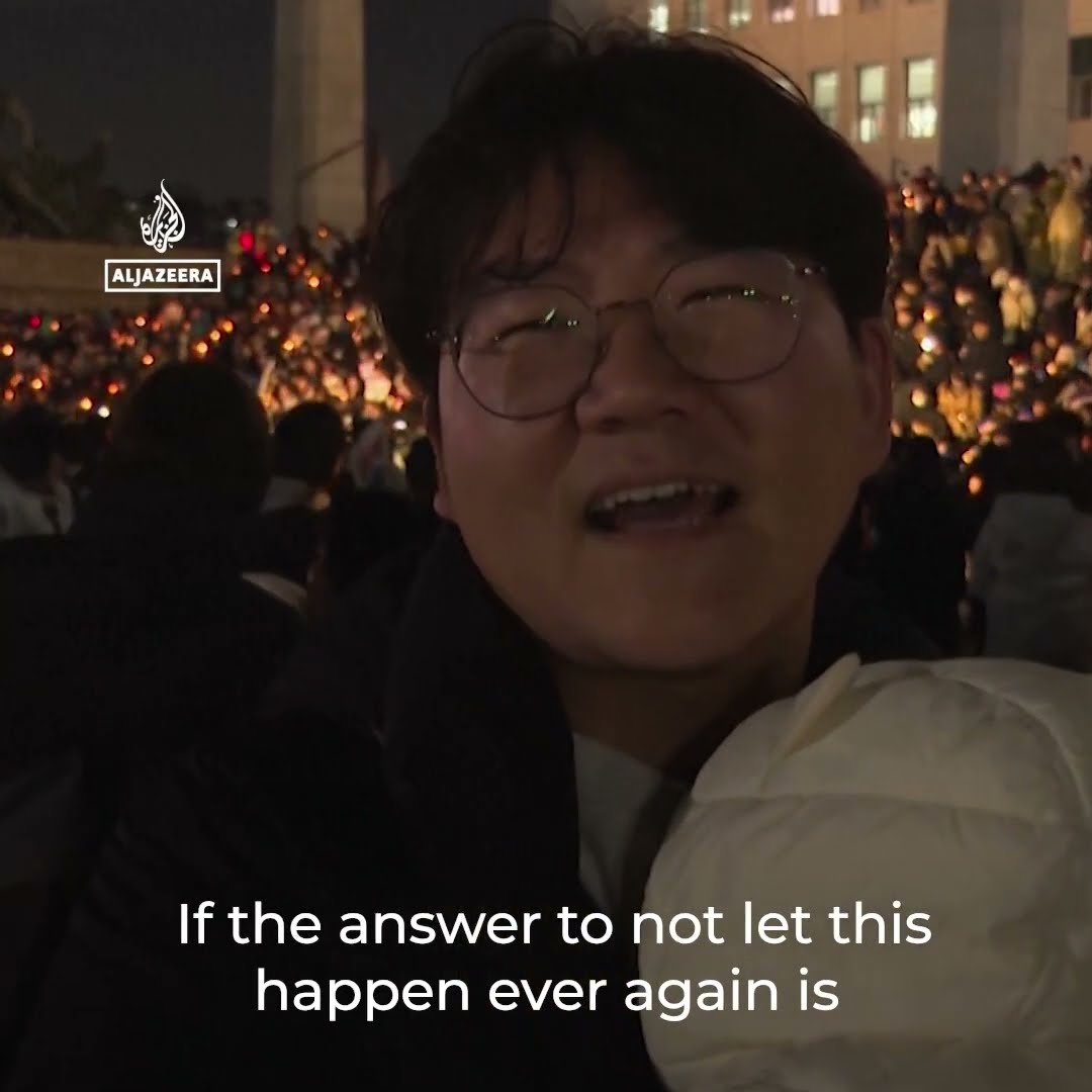 South Korea President Yoon under investigation for martial law chaos | AJ #shorts