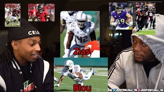 ZIas & Blou  Welcome to College Moment **Storytime**  Playing Against NFL Players
