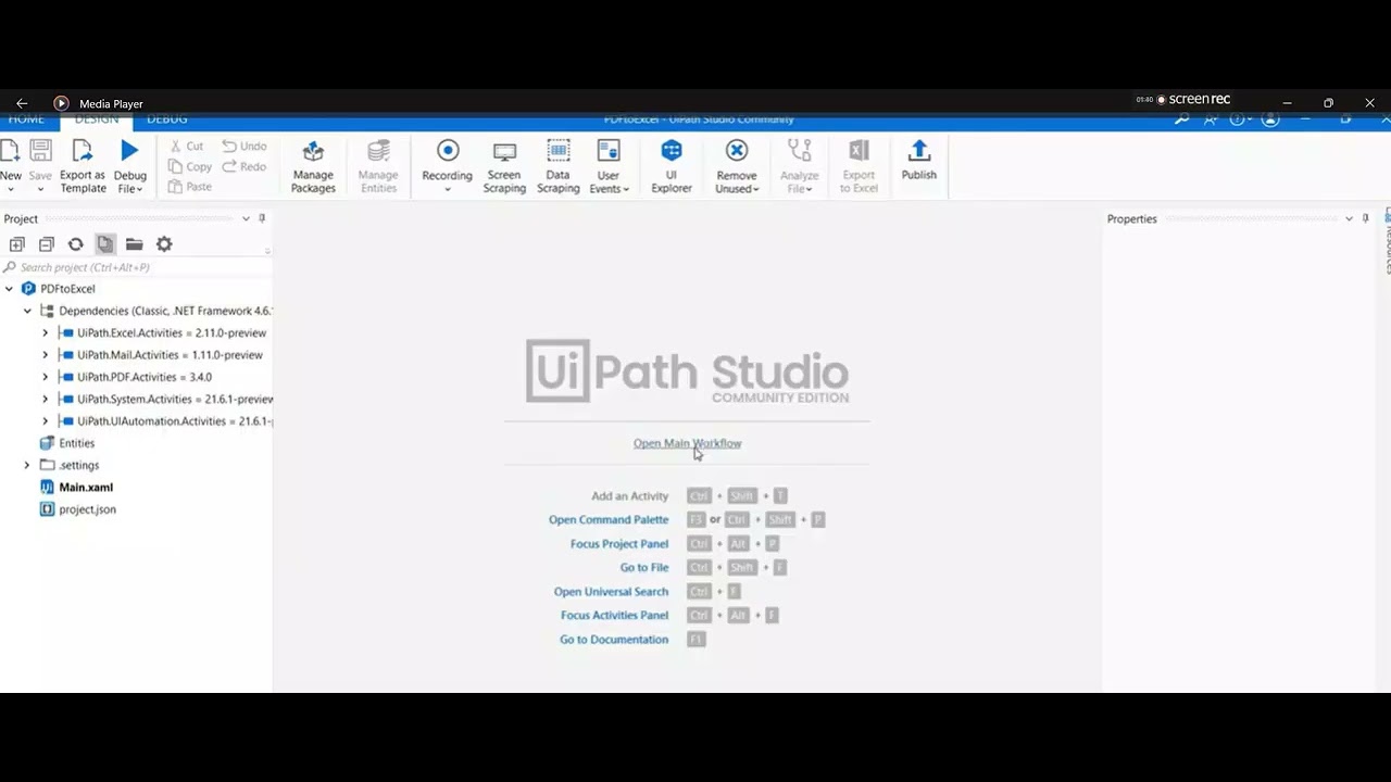 RPA_EXP_10 - Extract data from PDF invoices and store it in Excel using ...