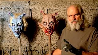 How to Paint a Halloween Mask Using Brush Painting Technique | Monster Lab