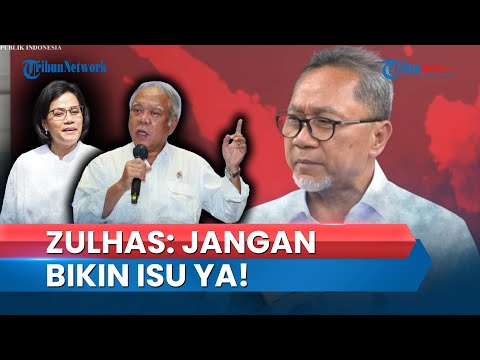 Kabar Sri Mulyani dan Pak Bas Mundur dari Kabinet, Mendag Zulhas: Jangan Bikin Isu Ya